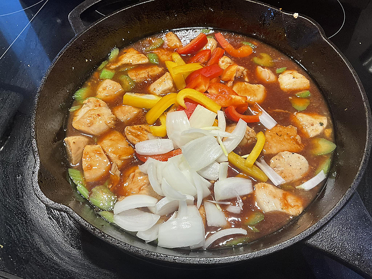 Poulet bourbon