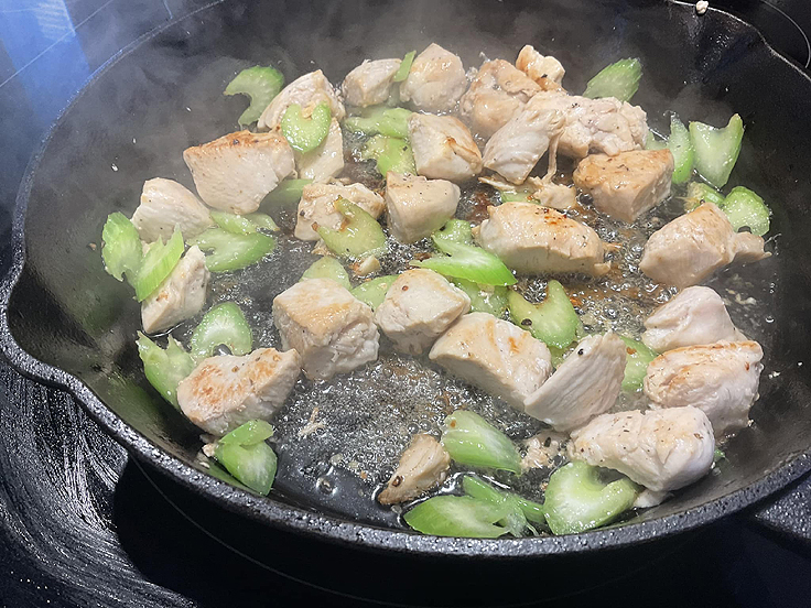 Poulet bourbon