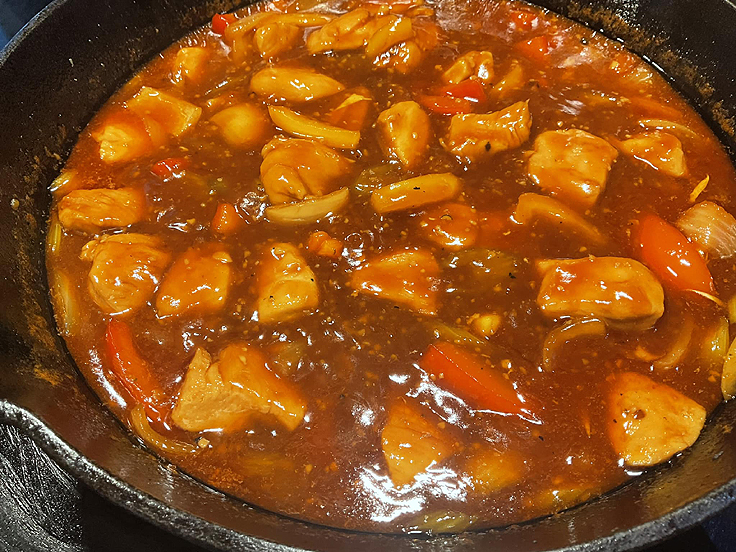 Poulet bourbon