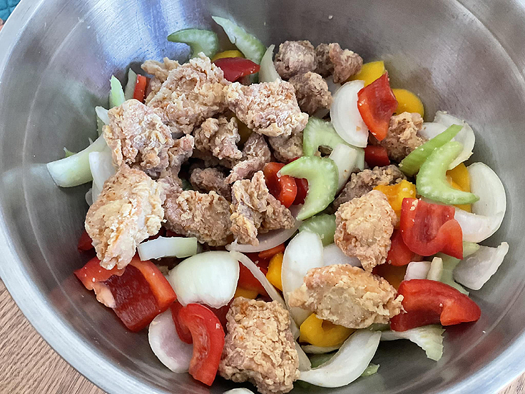 Poulet asiatique à l’orange - Recette