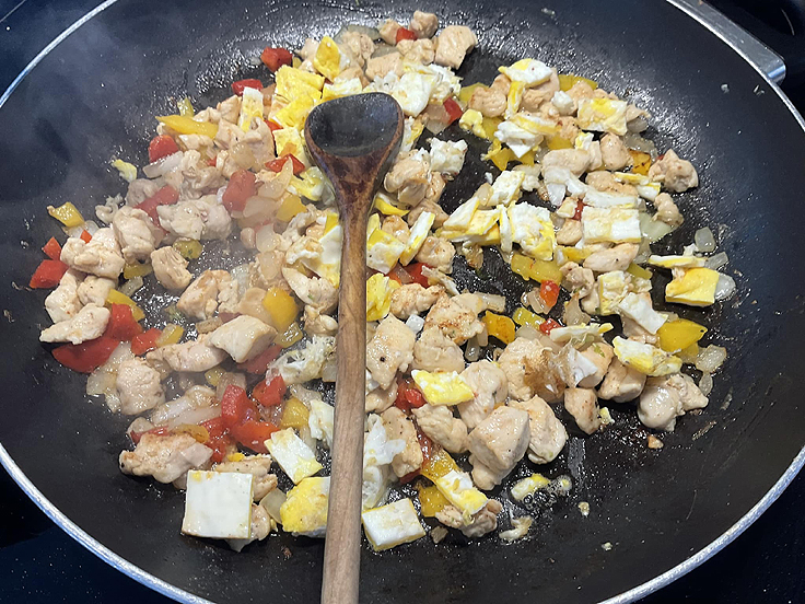 Poulet asiatique à l’orange - Recette