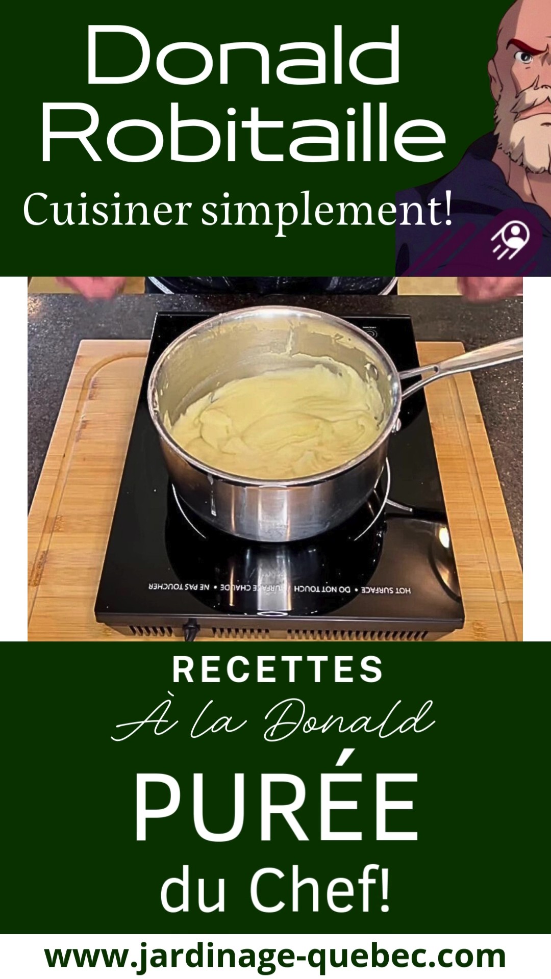 Purée d'inspiration du Chef Joël Robuchon