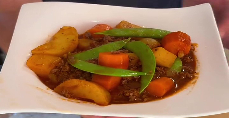 Recette de Ragoût de bœuf haché facile