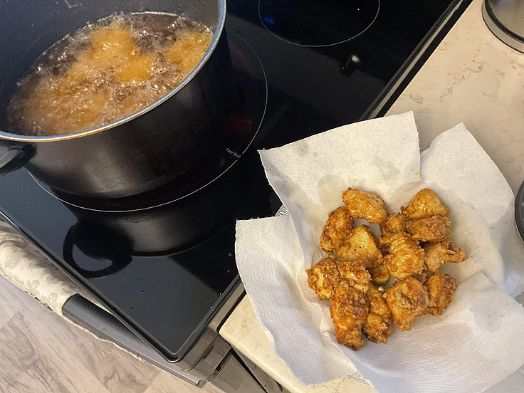 Recette de Riz frit au poulet