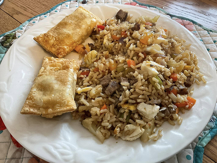 Riz frit