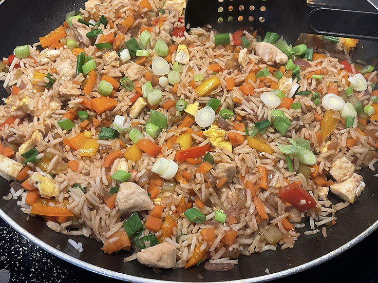Riz frit