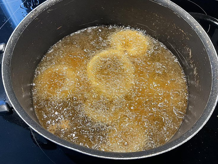 Recette de Rondelles d'oignons frits