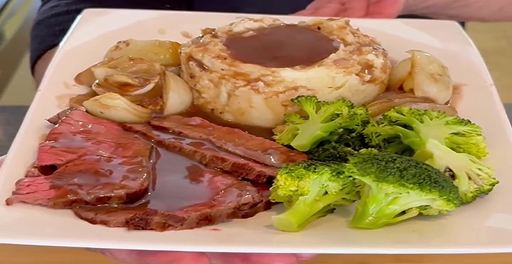 Rosbeef au four avec sauce maison - Recettes à la Donald Robitaille