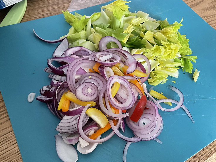 Rôti de longe de porc dans sa sauce