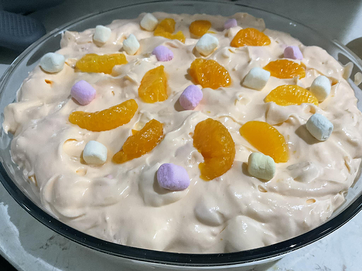 Salade de glace à l'orange