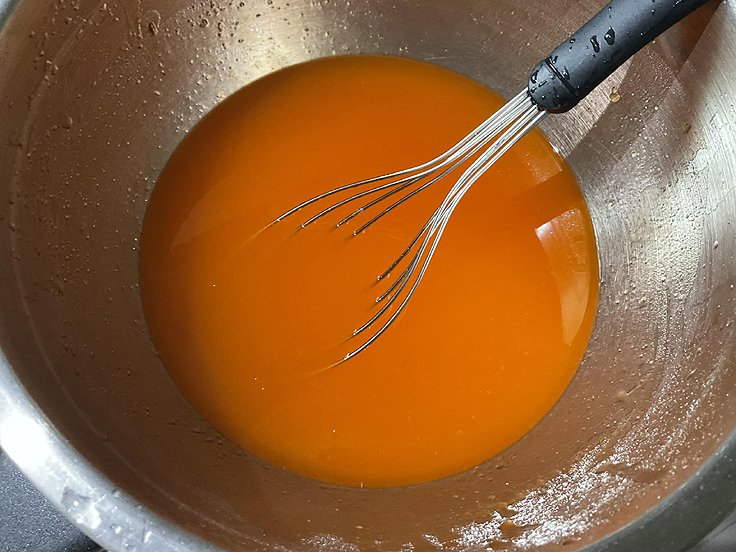 Salade de glace à l'orange