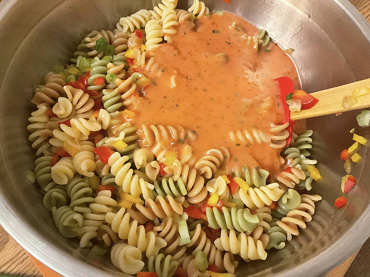 Salade de pâtes