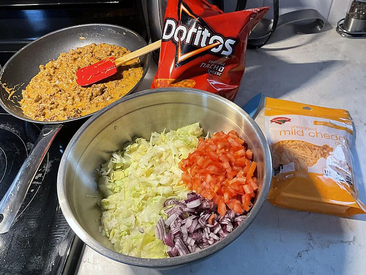 Salade Doritos