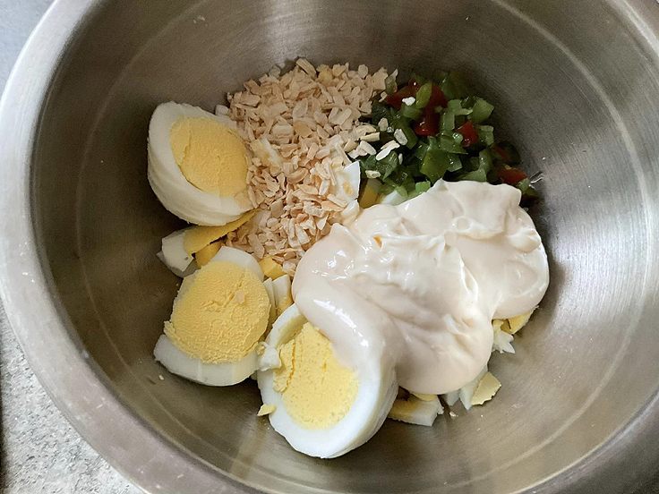 Sandwichs aux oeufs