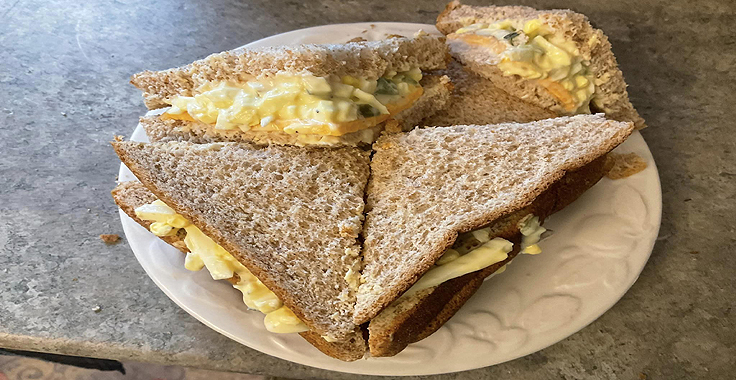 Recette de Sandwichs aux oeufs