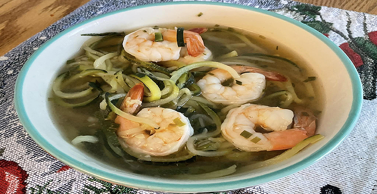 Recette de Soupe Thaï crevettes