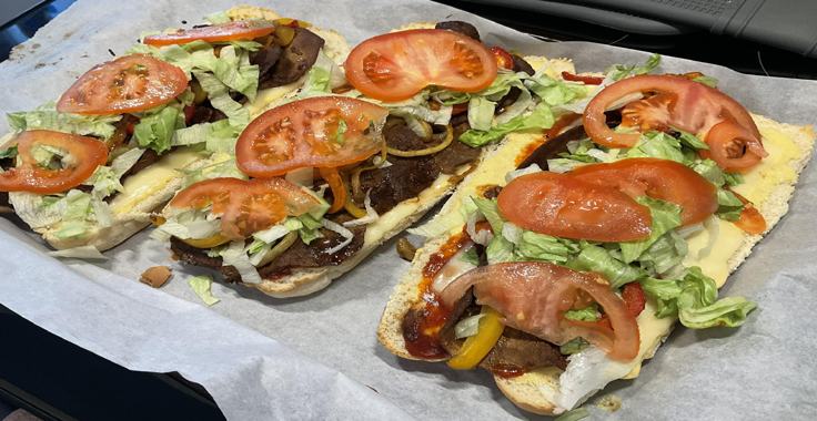 Recette de Sous-marin au bœuf de fondue