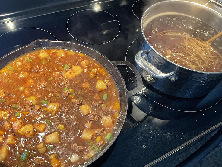 Recette de Spaghetti hawaïen