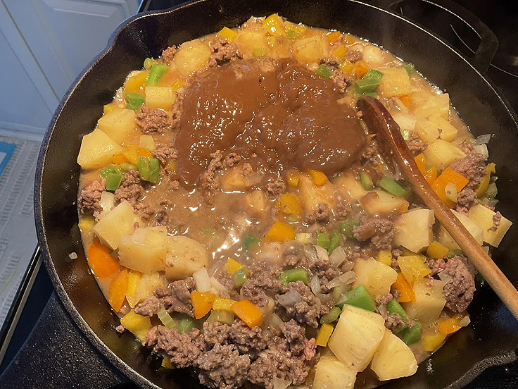 Recette de Spaghetti hawaïen