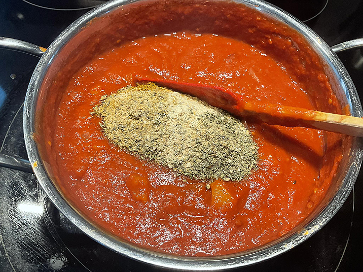 Recette de Spaghetti sauce tomate maison