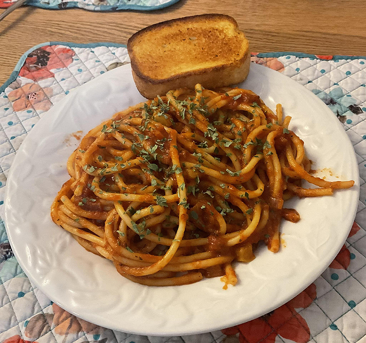 Spaghetti sauce tomate maison
