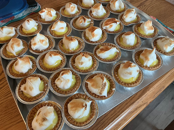 Tarte au citron meringuée