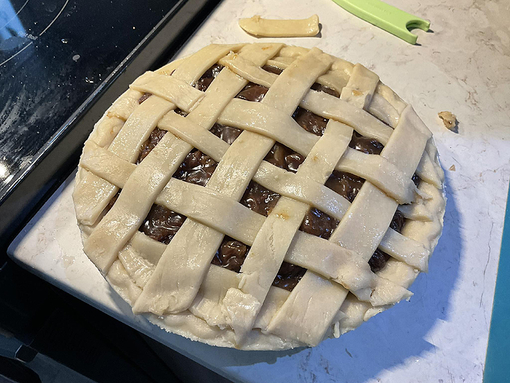 Tarte aux raisins