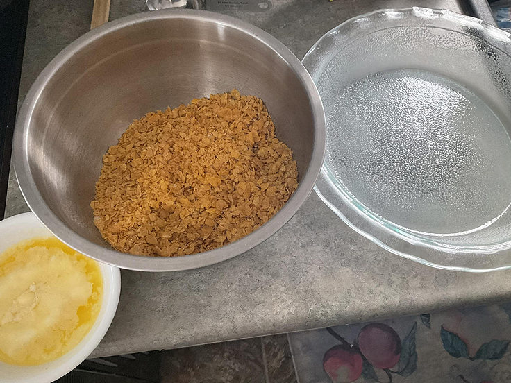 Tarte corn flakes
