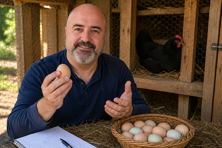 Pascal Tremblay présente un guide sur la couvaison des oeufs de poules