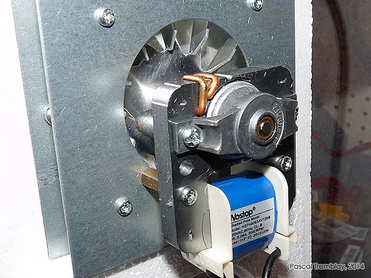 Moteur du ventilateur pour la circulation de l'air