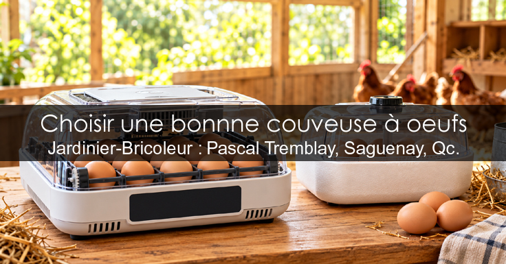 CHOISIR UNE COUVEUSE À ŒUFS : MODÈLES, FONCTIONNEMENT ET CONSEILS D’ACHAT