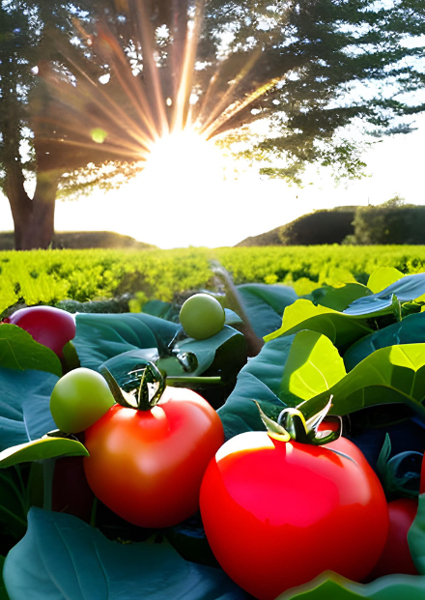 L'ensoleillement et le mûrissement des tomates