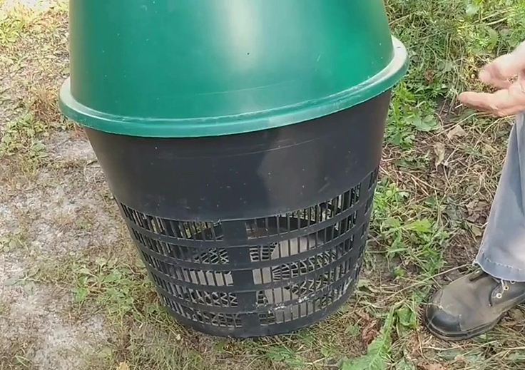 Composteur pour matière animale - Biodigesteur Cône Vert