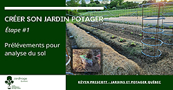 Jardin Potager - Prélever des échantillons pour analyse