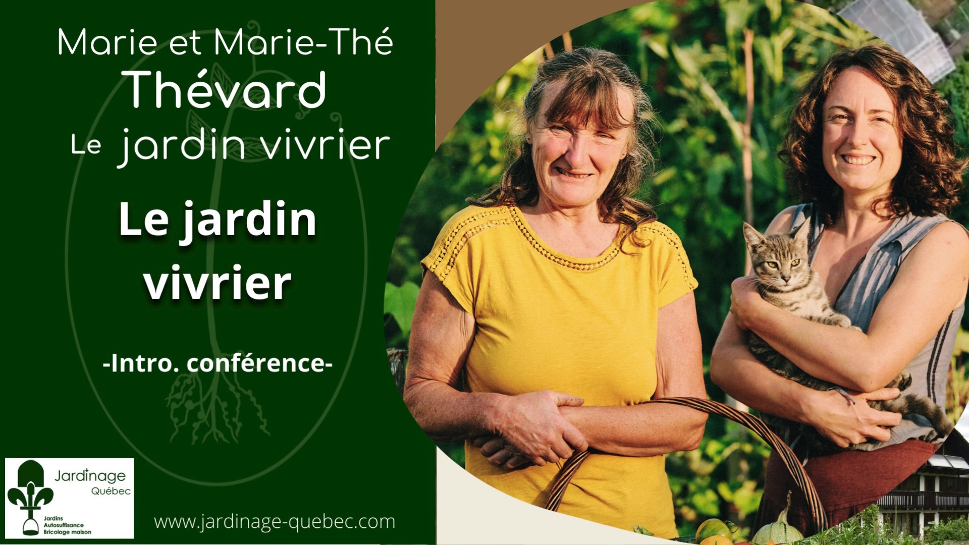 Le Jardin Vivrier - Conférence de Marie et Marie-Thé Thévard