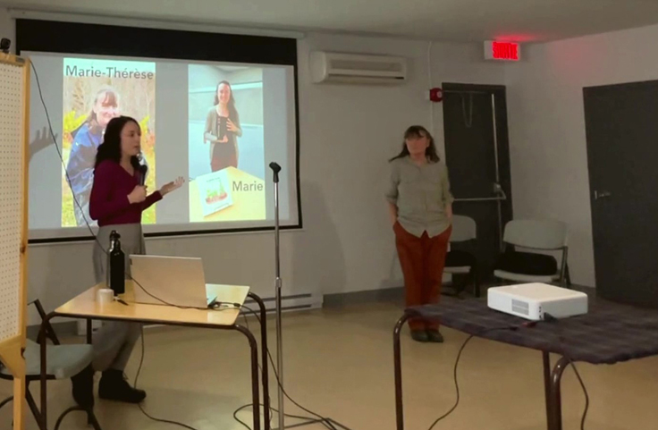 Conférence Le Jardin vivrier - Marie Thévard et Marie-Thé Thévard