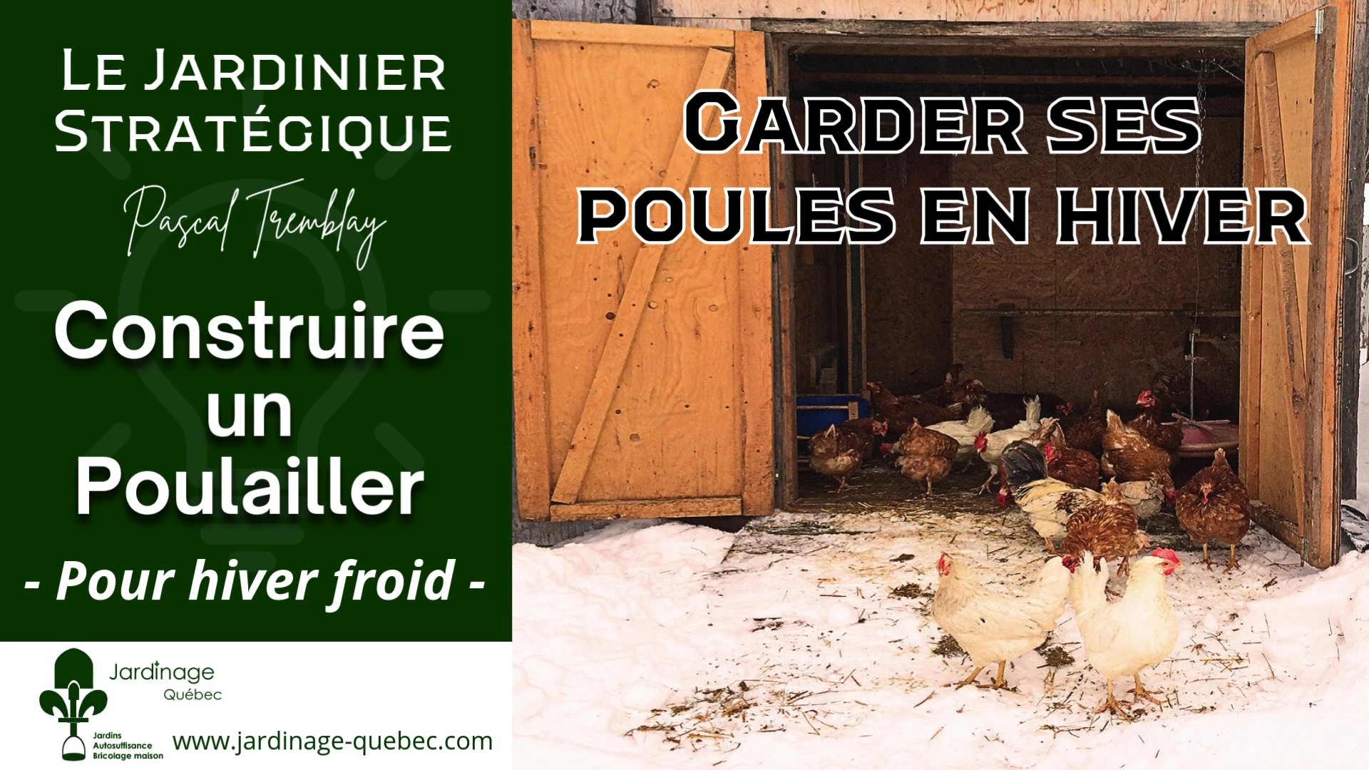 Construire poulailler