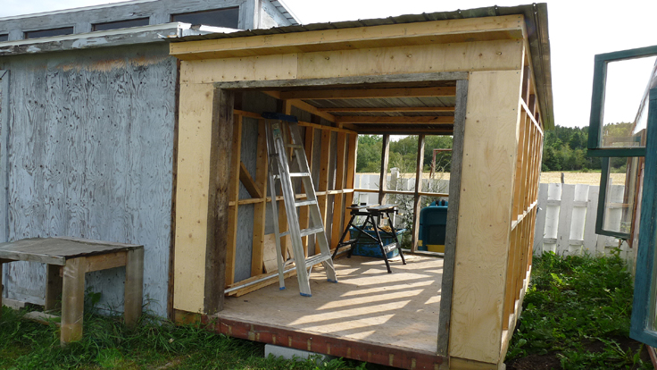 Construire poulailler