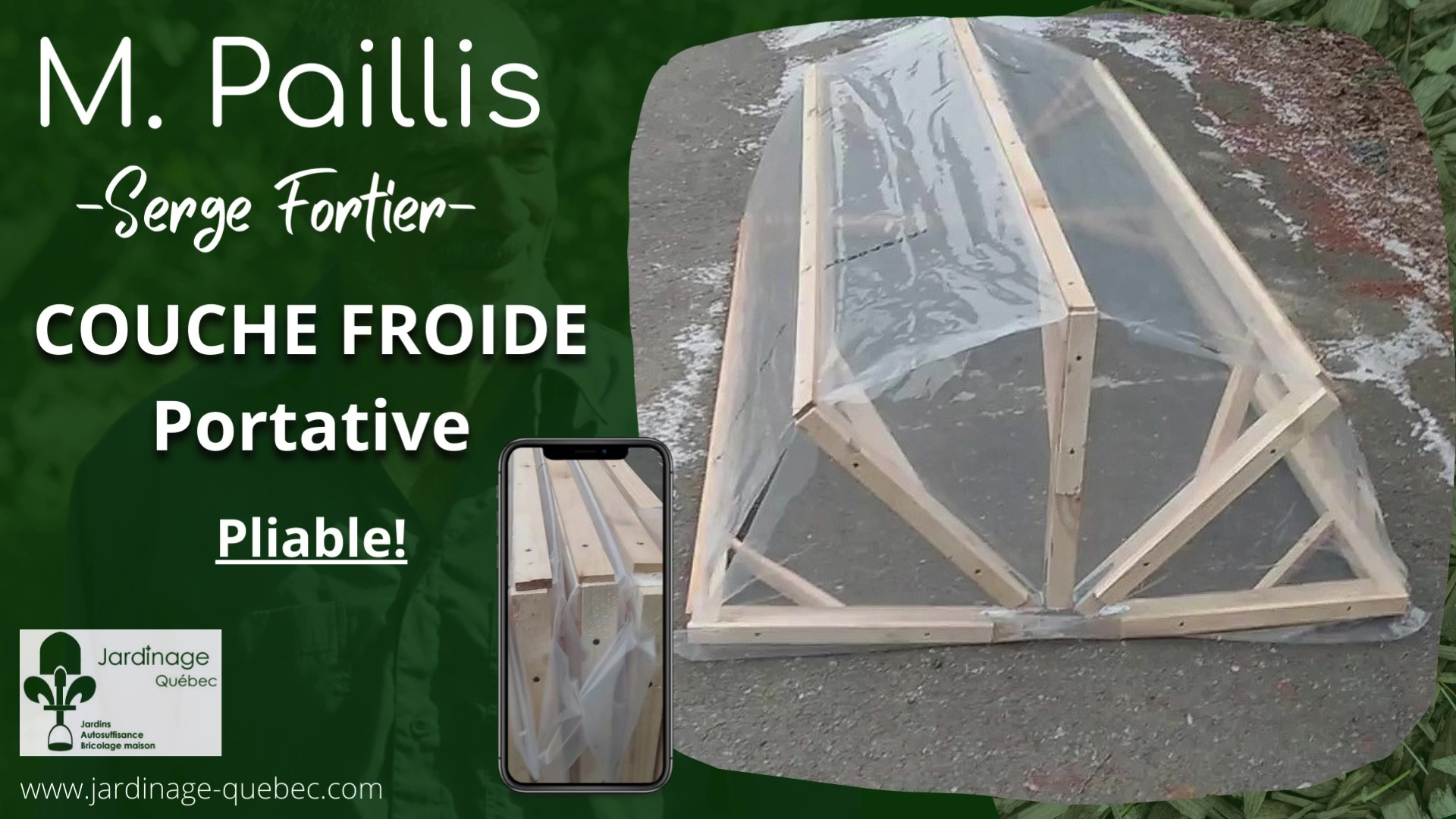 Couche froide portative pliable