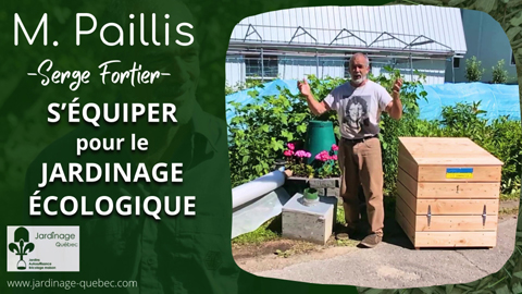 Matériel et équipement qui aident au jardinage écoresponsable